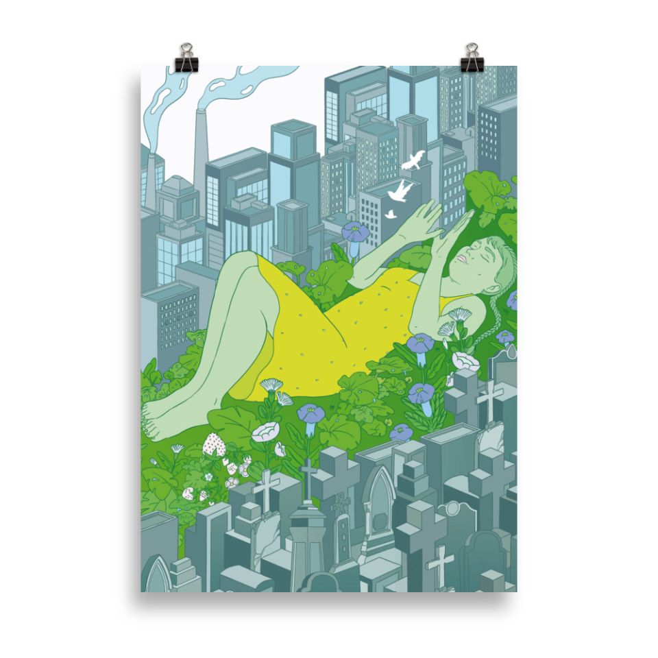 Jutta Kivilompolon juliste