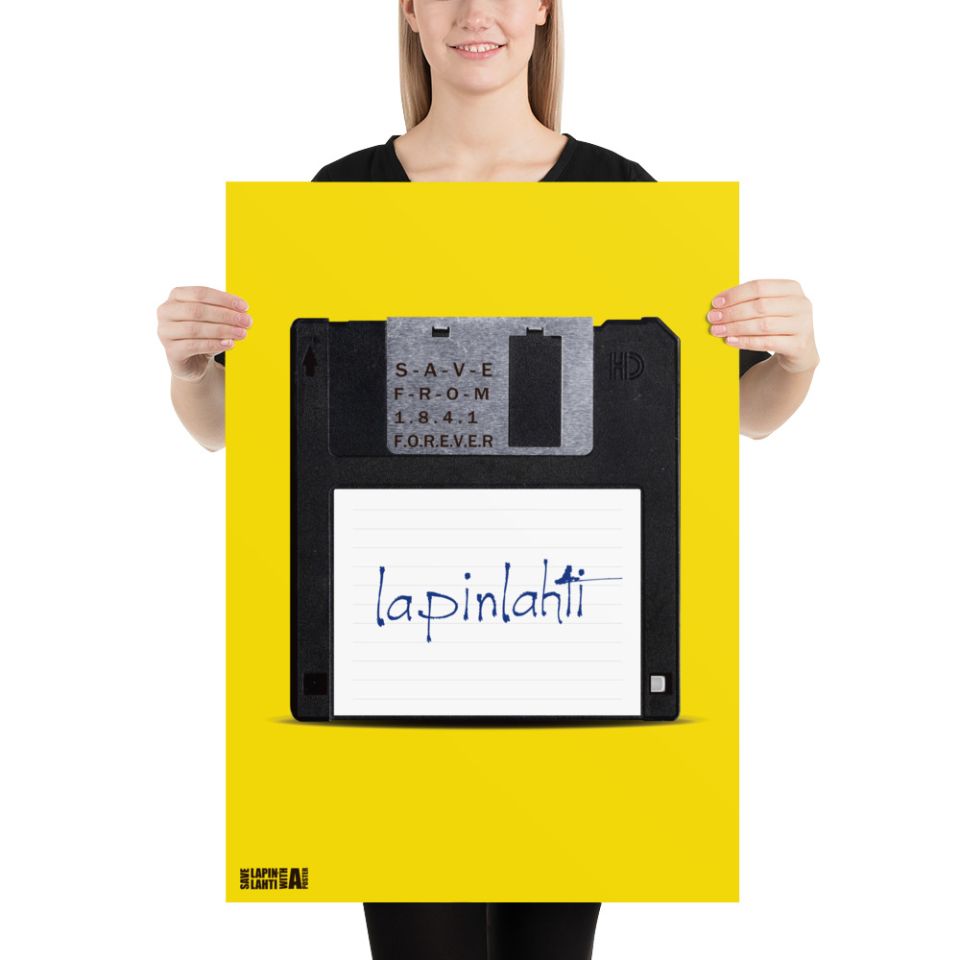 Save Lapinlahti juliste Vahid Zaman