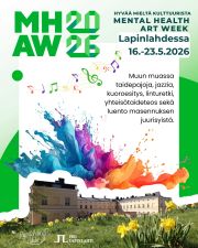 Tällä viikolla vietetään Mental Health Art -viikkoa myös Lapinlahdessa. Maanantain ohjelmistossa on klo 15 Ikävä mua -esitys sekä klo 15.30 opastettu Kevätpolun kierros – tervetuloa kauniin päivän puiston loistoon!Viikko jatkuu CariBianca-lastenmusiikin parissa tiistain päiväesityksissä sekä luennolla "Masennuksen ja uupumuksen juurisyyt ja toipuminen" klo 15.30 Auditoriossa.
KATSO KOKO OHJELMA (lisätiedot löydät lapinlahdenlahde.fi-sivustolta)
Ma 18.5.
- klo 15 Ikävä mua -esitys
- klo 15.30–17 Kevätpolun kierros
Ti 19.5.
- klo 10 ja 12 Happy Jazz: CariBianca, lastenmusiikkia Auditoriossa
- klo 13–15 Monilajinen kohtaaminen kasvimaalla -yhteisötaidepaja
- klo 15.30–17 Luento: Masennuksen ja uupumuksen juurisyyt ja toipuminen
- klo 18 Upea Aventur-showkuoro tuo iloa ja hyvää fiilistä!
Ke 20.5.
- klo 15 Ikävä mua -esitys
- klo 17 Kaikuja Hypnoksen valtakunnasta -uniperformanssi
To 21.5.
- klo 14 Happy Jazz: Bianca Morales & IMO Trio Auditoriossa
Pe 22.5.
- klo 16–18 Väkevät sielut -kävelykierros Hietaniemen hautausmaalla
La 23.5.
- klo 11–16 puistokirpputori
- klo 14 Happy Jazz: Bianca Morales & IMO Trio Auditoriossa
Jatkot:
Ti 26.5. klo 14 Happy Jazz: Bianca Morales & IMO Trio
Tervetuloa – kaikkeen vapaa pääsy! Lapinlahdessa ovat avoinna myös Kahvila Lähde, Mental Museum Lapinlahden Lähde (päärakennus) ja monta taidenäyttelyä sekä loppuviikosta Lähteen Puoti, kirppis Lähteen Patina, Café Metsäpaahtimo, Primo-leipomo ja muut alueen palvelut. Puistossa kevään kukkaloisto on hienoimmillaan!