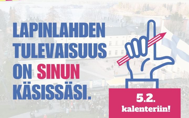 Lapinlahden tulevaisuus on sinun kasissasi kuva