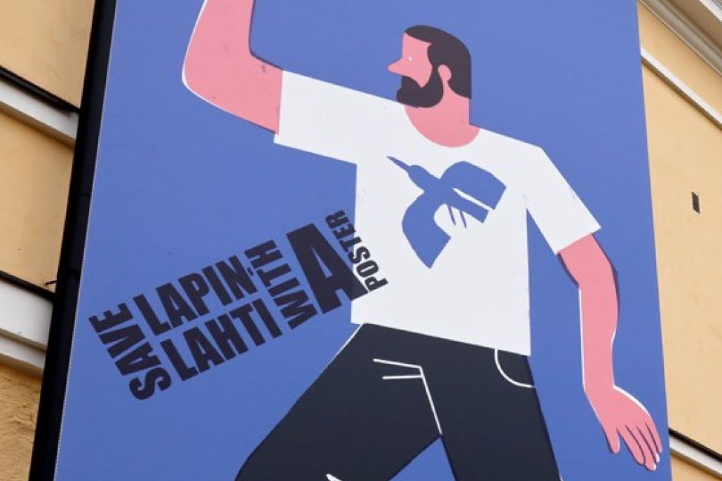 Ihmisia lähteellä Frank Arbelo