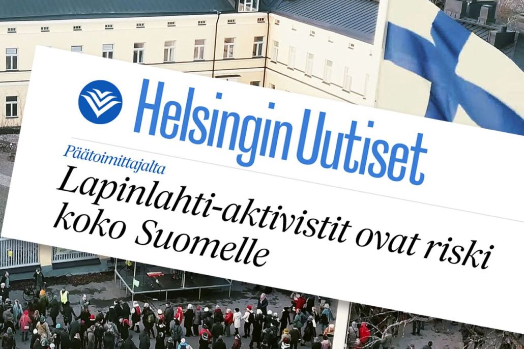 Vastine Helsingin Uutisten päätoimittajan kirjoitukseen 18.12.2023 kuva