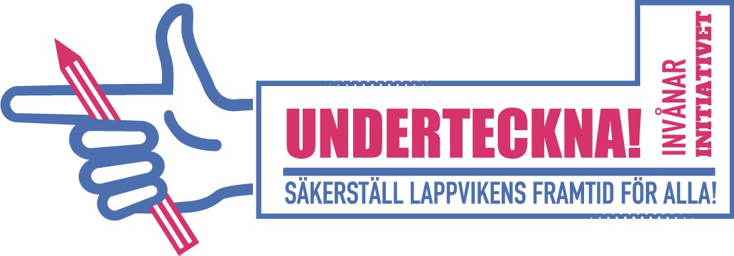 Underteckna invånarinitiativet och hjälp bevara Lappviken!