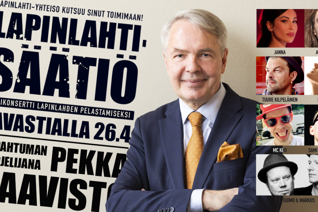 Pekka Haavisto Lapinlahden Lähteen Suojatti