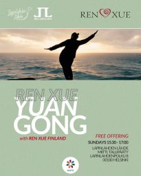 Welcome to join our Ren Xue Yuan Gong practice throughout the summer at Lapinlahden Lähde!

The practice is simple but yet practical and powerful.
It is easy to learn and will help you:
-gain energy, feel less tired and stressed
-more mental clarity, easier to concentrate
-boost your immune system

Time:
Sundays 15:30 - 17:00
On 19/10, 26/10, 23/11, 30/11, 25/1 and 1/2, the classes will take place in Tallipääty by the MIITTI office!

WHERE:
Wanha labra, Lapinlahden Lähde
Lapinlahdenpolku 8
00180 Helsinki

HOW TO FIND US:
Enter through the entrance door to Kahvila Lähde, and turn left and go through the café, turn left again towards the auditorium, and head up the stairs to the right of the auditorium door. The entrance to Wanha labra is directly opposite the top of the stairs.

About REN XUE
Ren Xue is a comprehensive system for uplifting human life. It includes a unique form of Qigong (Yuan Qigong); three foundational theories (Theory of Qi, Theory of Consciousness, Theory of Totality) and a large body of teachings.
It was created by world-renowned teacher and healer Yuan Tze who continues to offer online and in-person events worldwide.
Ren Xue combines ancient Chinese wisdom traditions with modern insights into health and well-being.
The goal of Ren Xue is to help individuals improve their physical, emotional, and mental health through a holistic approach that emphasizes the connection between the mind, body, and spirit.

REN XUE FINLAND @renxue_finland 
Ren Xue Finland (RXF) is the Finnish branch of the global movement, an organization dedicated to the promotion and teaching of Ren Xue and its associated practices, including Yuan Gong and Yuan Ming Medicine.
It provides easy entry into the Ren Xue system through local in-person sessions, online courses and workshops/retreats.
