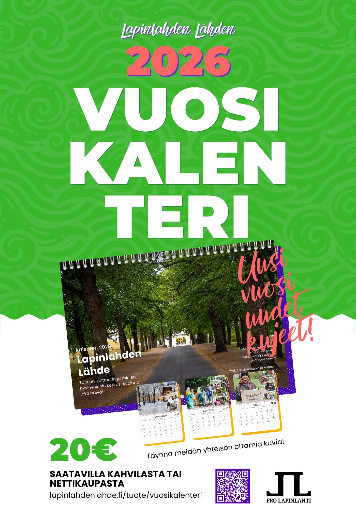 Lapinlahden Lähden Vuosikalenteri 2026