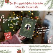 Voit tukea Pro Lapinlahti mielenterveysseura ry:n toimintaa ja jakaa iloista joulumieltä hankkimalla Lapinlahden koirat -joulukortin! ❤️ 

Kortissa näkyvät meidän ihanat karvakuonot Lapinlahden Lähteeltä 🐶

Maksu Mobilepaylla numeroon 12844 ❤️
Yhden kortin hinta on 5 euroa 🙌🏼
Kortit löydät Kahvila Lähteeltä tai infopöydältä Galleriakäytävältä ❤️