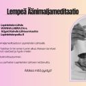 Lempeä äänimaljameditaatio 30.1.26