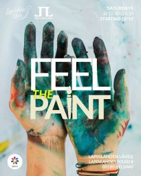 Warm welcome to Feel the Paint!

IMPORTANT! Spots are limited, so please remember to reserve yours through Meetup (link in bio)!
If you are unable to participate after all, make sure to cancel your spot so that someone else gets a chance to join!

In this 4-week workshop, we invite you to come once week and explore expressing yourself with colours and feeling the paint with your hands.

It’s a fact that getting your hands dirty relieves stress, and we believe that the messier the better!
No previous experience is necessary, you’re welcome to join whether you paint regular or have never painted before.

Gloves will be provided for people sensitive to the paint, but please wear something you don’t mind dirtying.
The workshops will be held in English, but the facilitator speaks English, Finnish and Arabic and can accommodate different language levels in these languages.

For any questions, contact the facilitator, Fady, here: +358442940011

WHEN & WHERE:
Four Saturdays at 12.30-14.30, starting 18th of October. You are free to join a single session or several.
Tallipääty, MIITTI office

Lapinlahden Lähde
Lapinlahdenpolku 8
00180 Helsinki
How to find us: When entering the gates to the front courtyard of Lapinlahden Lähde, MIITTI’s office is through the first door on the left.