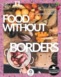 Welcome to Food Without Borders!
Come and experience tastes from around the world in Merirasti’s community kitchen with Katja Meriläinen!

IMPORTANT: Participation is free, but space is limited! Please make sure to reserve a spot through Meetup (link in bio)!

Food, and cooking in general, is on of the oldest and most universal ways of uniting people.
Language barrier is one of obstacles for people to express themselves.
This makes the kitchen an easy environment and great place to connect with people of different cultures.
Introducing and cooking together dishes from various parts of the world will enhance diversity and richness of people with different backgrounds. Local food culture, foreign traditions and fusion cuisine that was created by mix of intercultural food preference.

A brief introduction of what participants are going to learn:
- Practical skills for cooking and creating dishes of different international cuisines from scratch
- Learn about ingredients of introduced food equipment and tools needed for cooking
- Clear instructions with recipes for cooking at home independently
- Guidance from professional instructor
- Discussions about types of food and cultural traditions warm atmosphere for meeting new people
and of course, the pleasure of cooking together!

The workshops will each focus on a different theme.
No previous cooking experience or skills are required to participate, just curiosity and willingness to try to cook and taste new food!

WHEN & WHERE:
Sunday 23rd of November
At 14.00-18.00
Kulttuuritila Merirasti,
Jaluspolku 3
00980 Helsinki

If you have questions about the workshop, feel free to contact Katja: +358404123242

About the facilitator:
Katja Meriläinen is a professional Food and Beverage specialist and graduate of Haaga-Helia University of Applied Science, Hospitality, Tourism and Experience manager.
She has 10 years of experience in the field, in restaurant, catering business and nowadays working for Helsinki city, cooking for 260 schoolchildren in Vuosaari.