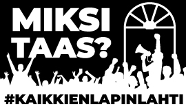 Mini versio miksi taas kampanja grafiikasta