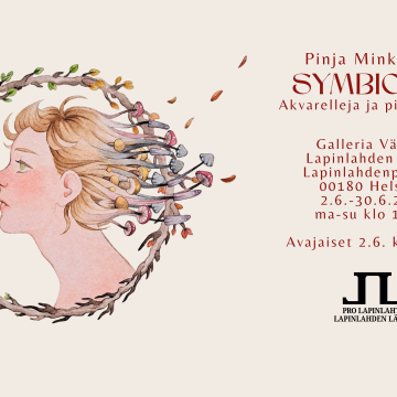 Symbioosi Pinja Minkkinen 2.6.-30.6.2026 Galleria Välitila