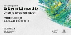 Kuva on Kaisa Kuoppalan maalauspajan mainoskuva