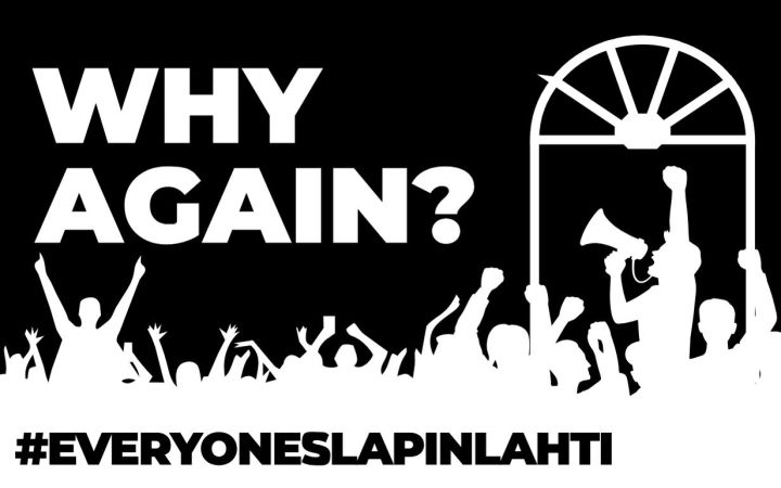 Why again campaign graphic.