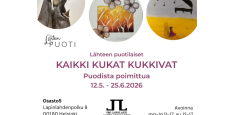 Kaikki Kukat Kukkivat Lähteen Puodin näyttely