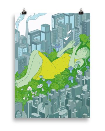 Jutta Kivilompolon juliste