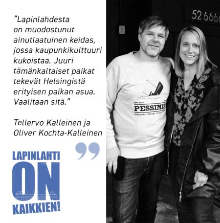 Tellervo Kalleinen ja Oliver Kochta-Kalleinen kuva