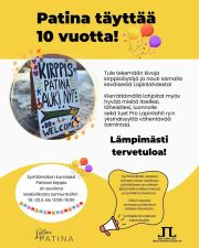 Tunnelmallinen Lähteen Patina on ollut toiminnassa jo 10 vuotta! 🥳
Tervetuloa tekemään löytöjä synttäriviikolla, kun Lähteen Patina on poikkeuksellisesti avoinna joka päivä keskiviikosta sunnuntaihin! Patinasta löytyy astioita, lasitavaraa, vaatteita, asusteita, kenkiä ja paljon, paljon muuta! 👗🥾🍽️🤹
Synttäriviikolla voit myös osallistua arvontaan, jossa arvotaan Kahvila Lähteen ihanat pullakahvit! ☕️
Tervetuloa ostoksille ja nauttimaan Lapinlahden tunnelmasta! ❤️ Avoinna:
Keskiviikosta sunnuntaihin klo 12—16.