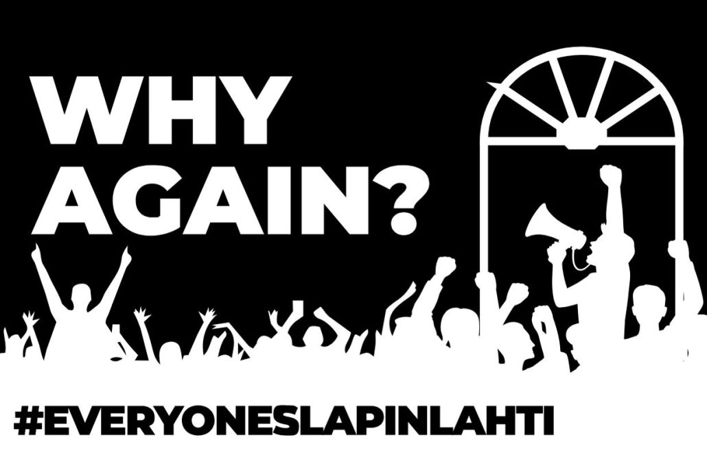 Why again campaign graphic.