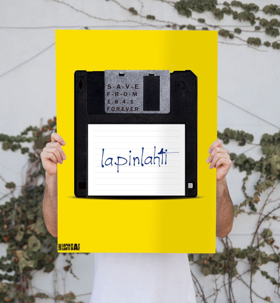 Save Lapinlahti juliste Vahid Zaman