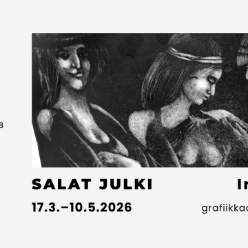 Salat julki -näyttely Irja Tuomi 17.3.-10.5.2026