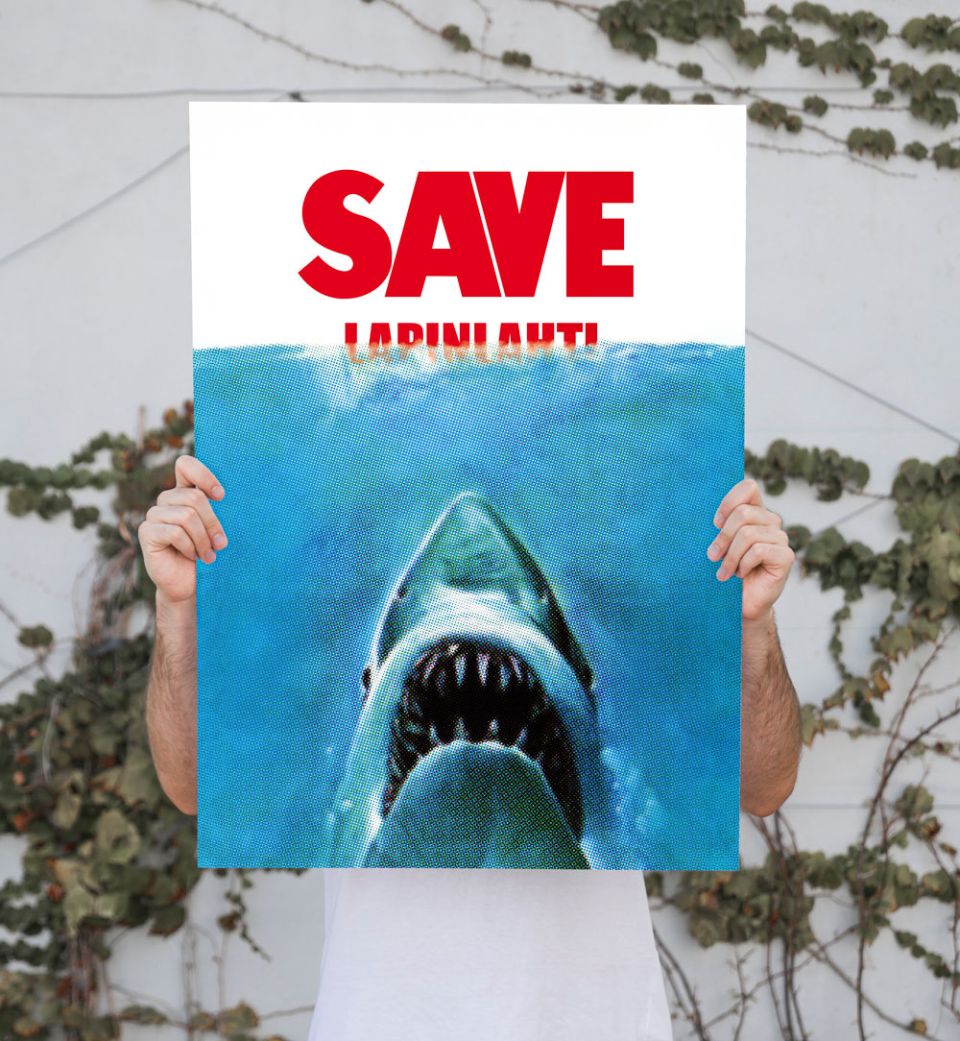 Save Lapinlahti juliste Iven Sohmann