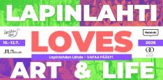Lapinlahti Loves Art and Life -tapahtuman mainoskuva