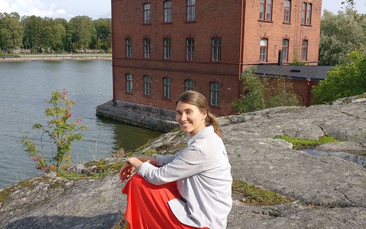 Ihmisiä Lähteellä Saara Kantele