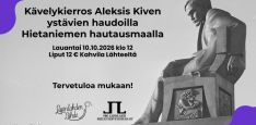 Aleksis Kiven patsas.