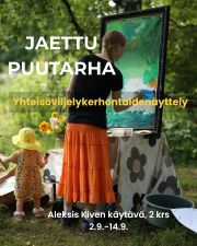 🍄🟫 Lapinlahden Lähteellä on esillä monta upeaa taidenäyttelyä.
Anna taiteen pysäyttää, koskettaa ja johdattaa meren, luonnon, ihmisyyden, unien ja elämän eri vaiheiden äärelle. 🧡
NÄYTTELYT:
Lapinlahden yhteisöviljelykerho: Jaettu puutarha
Aleksis Kiven käytävä, 2 krs
2.–14.9.
Avoinna: ma-la 11–17, su 12–17
Näyttelyssä avataan yhteistä tilaa ja sen monia merkityksiä. Puutarhaa, joka kuuluu kaikille – ihmisille, kasveille, eläimille ja luonnolle. Se ei kuulu kenellekään yksin ja siksi ehkä vähän meille kaikille.
---
Kaisa Kuoppala: Älä pelkää pimeää
1.9.–11.10.
Kahvila Lähde
Avoinna ma–la klo 11–17, su klo 12–17
Taitelija paikalla lauantaisin 19.9. ja 3.10. klo 13-16
Näyttelyssä yhdistyvät unista syntyneet kuvat ja taideterapian aikana tehdyt teokset. Kuvien ja niihin liittyvien tekstien kautta avautuu kipeitä, outoja mutta myös kannustavia ja humoristisia viestejä.
---
Rebekka Jylhä: Loppuun palanut
Käytävägalleria
1.9.–11.10.
Avoinna: ma-la 11–17, su 12–17
Näyttely kertoo loppuun palamisesta ja hitaasta toipumisesta – synkistäkin ajatuksista, mutta myös Toivosta. Teoksellaan taiteilija haluaa antaa äänen loppuun palaneille, lisätä ymmärrystä ja muistuttaa, että toipuminen on mahdollista, päivä kerrallaan.
---
Autismisäätiön syysnäyttely: Aarteita
6.8.–11.10.
Galleria kirjo, Venetsia-talo
Avoinna la–su klo 12–16
Taiteilijatapaaminen la 19.9. klo 14–15
Syysnäyttelyssä nähdään Juho Arvilan, Milla Göösin, Johanna Konttisen, Hannah Sklarin ja Oliver Torresin teoksia, joissa seikkaillaan Pokémonien, My Little Ponyjen ja sarjakuvien maailmoissa sekä tutkitaan luonnon yksityiskohtia ja viivataiteen koristeellista estetiikkaa.
---
Mikko Kelloniemi: Ruumiillistumia
6.8.–11.9.
Osasto5, 1.krs
Avoinna: ma-la 11–17, su 12–17
Ruumiillistumia on identiteettiä, kehollista intuitiota ja muutosta tutkiva näyttely. Intuitiivisesti syntyneet keraamiset veistokset sekä musteella värjätyt kankaat ja puulevyt tarkastelevat tunteiden, muistijälkien ja läsnäolon muotoutumista fyysisiksi jäljiksi.
SAAVUTETTAVUUS
Lapinlahden päärakennuksen 1. kerrokseen on esteetön kulku Ruoholahden puoleisen sivuoven rampin kautta. Tarvittaessa työntekijät auttavat sinua mielellään💚