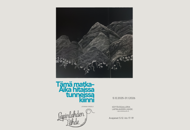 ohanna Känsälä: Tämä matka – Aika hitaissa tunneissa kiinni