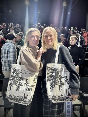 Pirjo Lonka ja Laura Birn