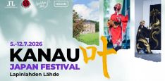 Kuva on KANAU Japan Festivalin mainoskuva