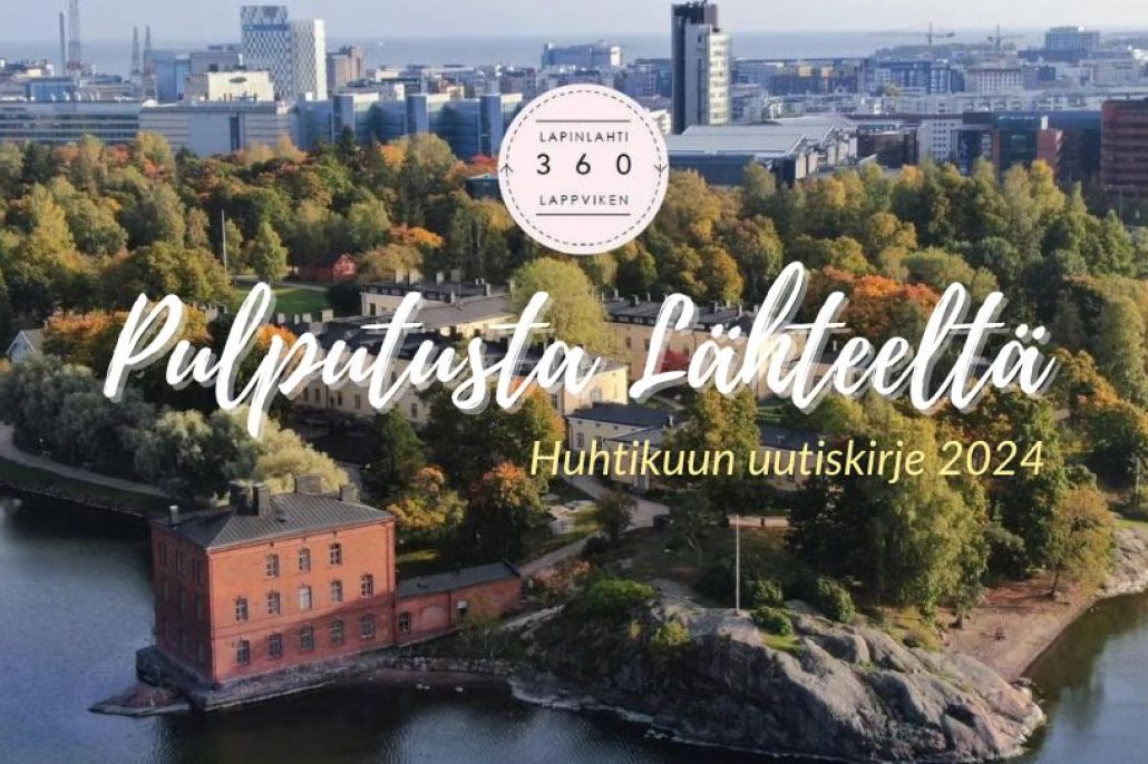 Kuvassa syksyinen maisema Lapinlahdesta.