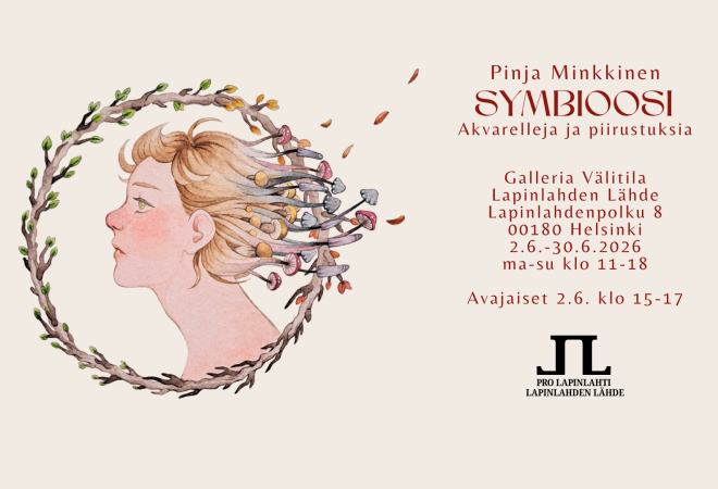 Symbioosi Pinja Minkkinen 2.6.-30.6.2026 Galleria Välitila