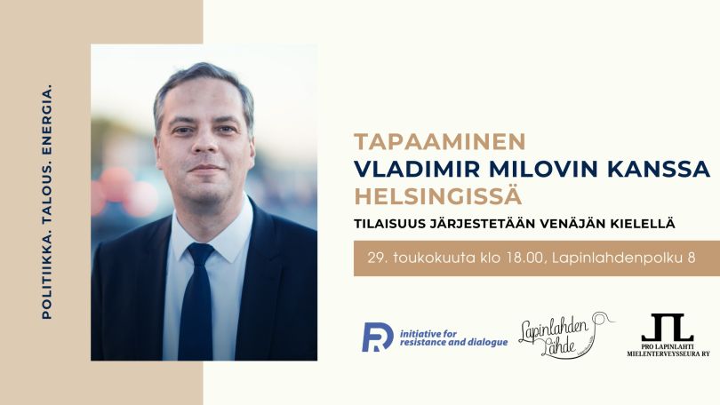 Tapaaminen Milovin kanssa 29.5.2026