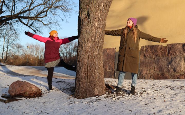 Lapinlahden talvinen seikkailupolku