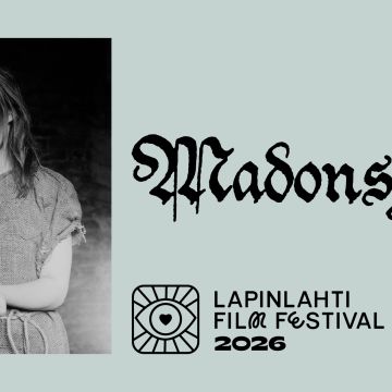 Kuva on Madonsyöjät-näyttelyn mainoskuva