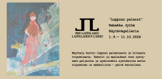 Kuva on Loppuun palanut -näyttelyn mainoskuva