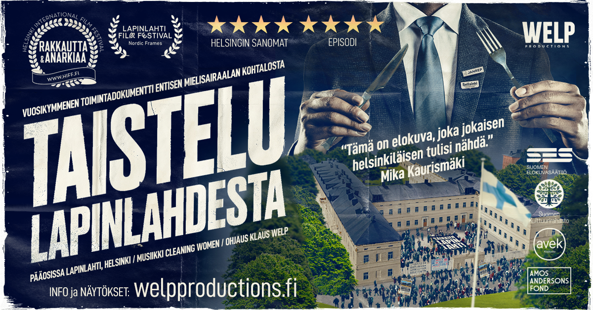 Taistelu Lapinlahdesta elokuva juliste